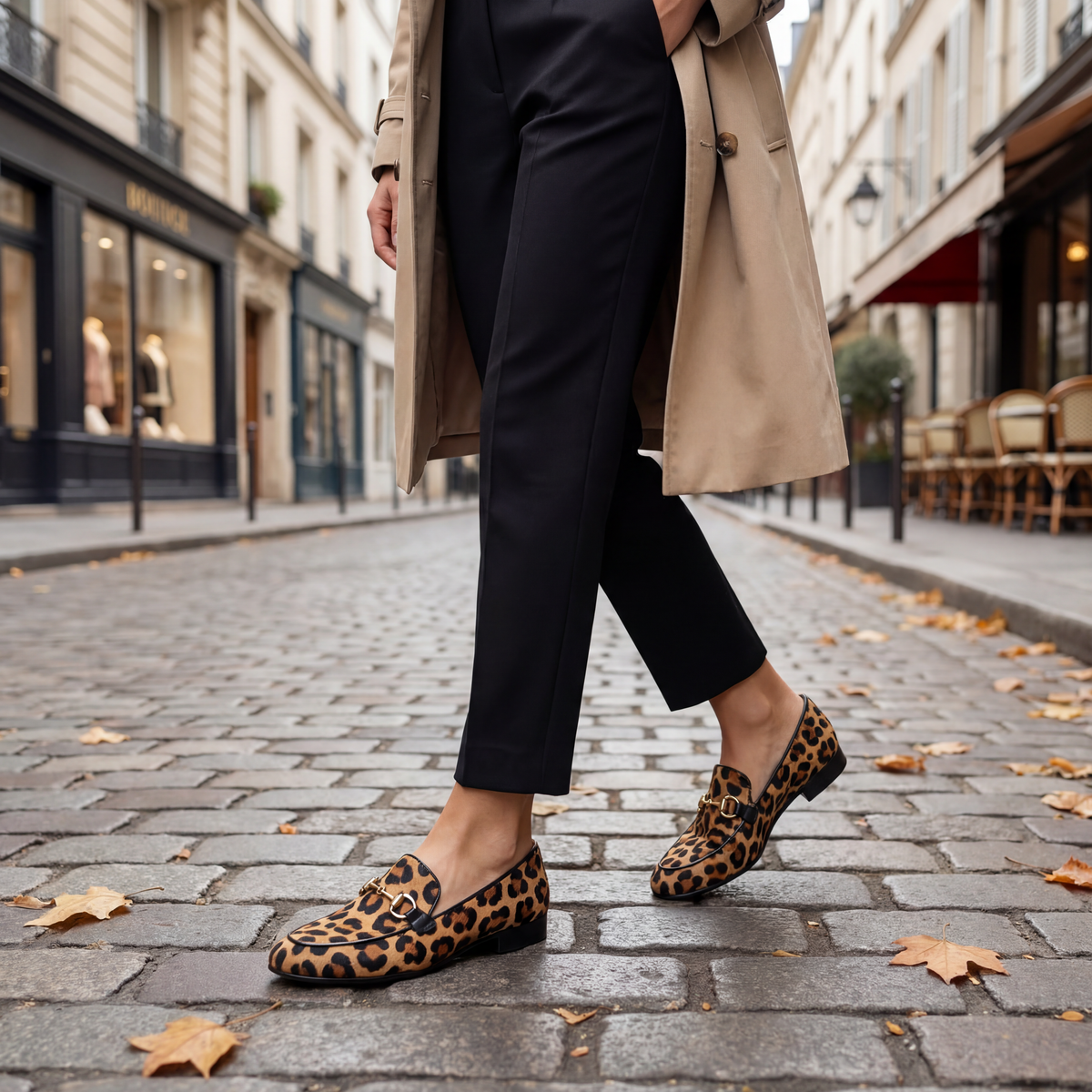 Sienna | Loafer With Metallic Detail