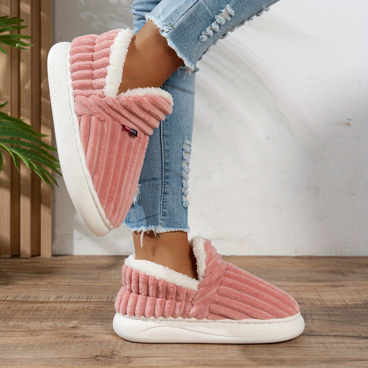CozyStep™ Plush Home Slippers