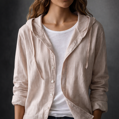 Zoey Linen Hoodie