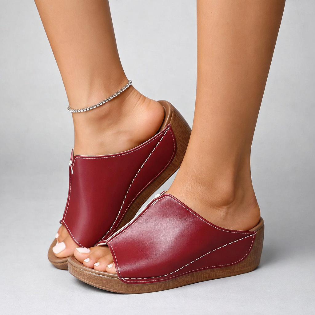 Stella Leather Platforms