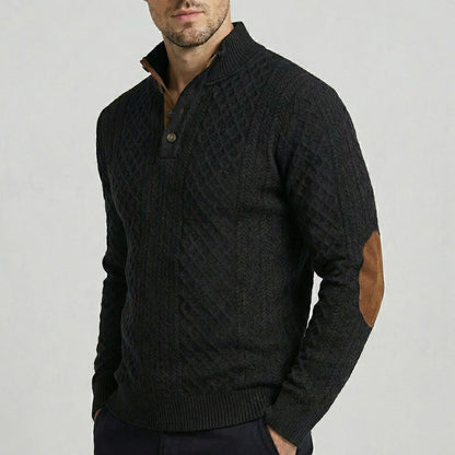 Langston - Classic High Collar Pullover