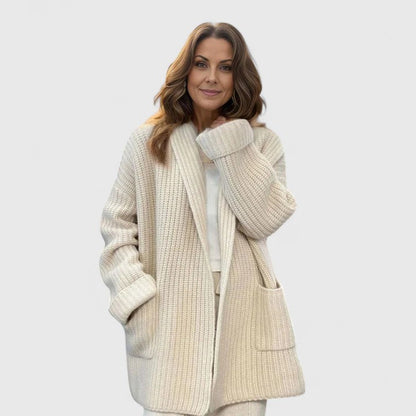Jan Ribbed Knit Cardigan | Westrows