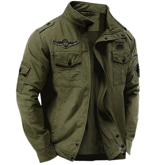 Bordeaux | Structured Military Jacket