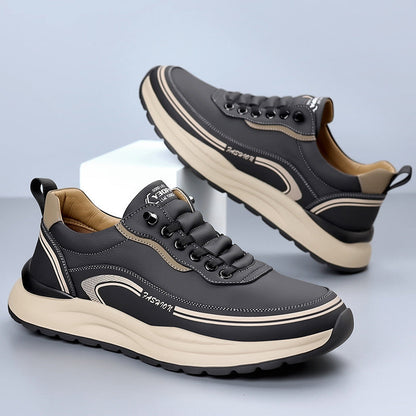 Men's Orthopaedic Slip-On Shoes – Leather Comfort