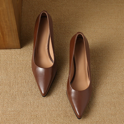 Zella | Genuine Leather Heels