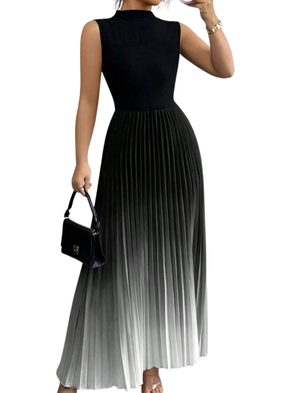 Camille™ – Elegant Ombre Sleeveless Evening Dress