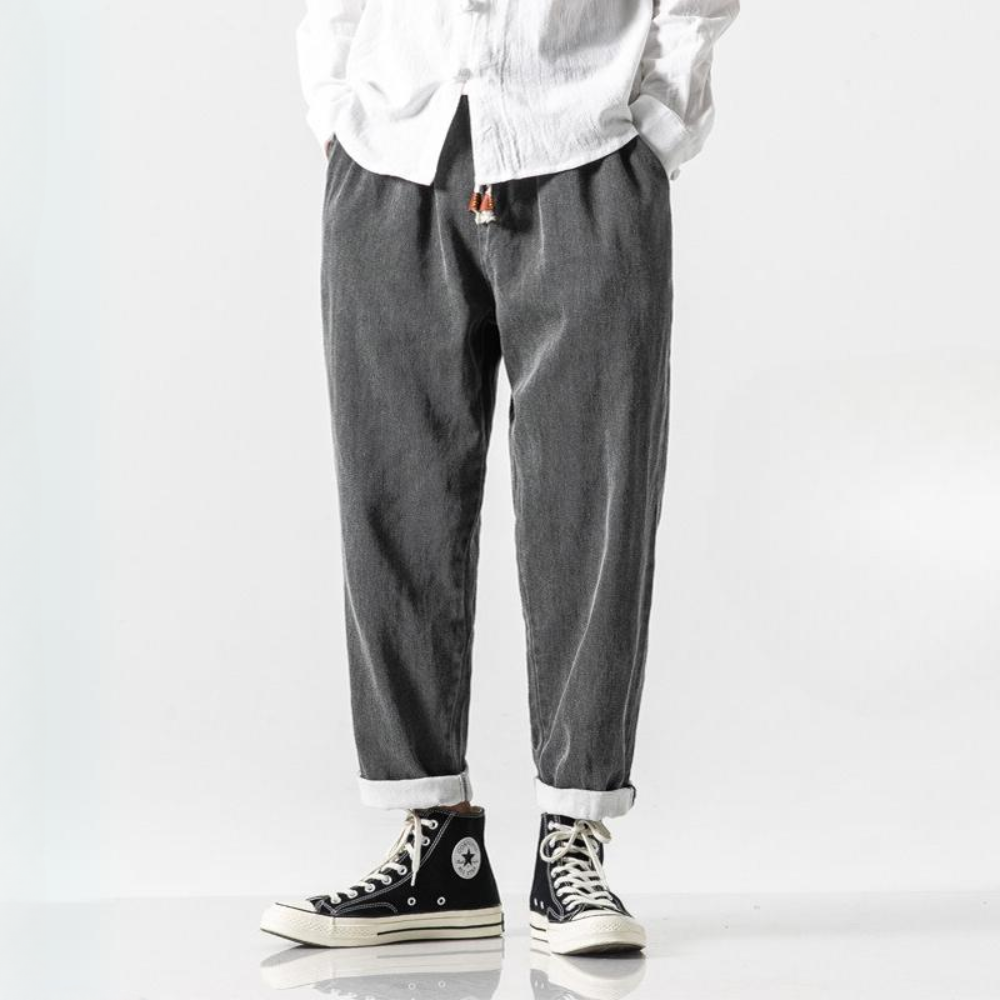 Kaizen | Relaxed Denim Pants