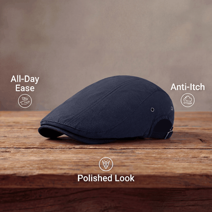 Pinstripe Cotton Cap
