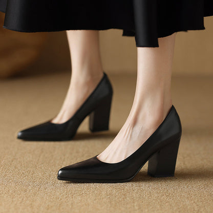 Zella | Genuine Leather Heels