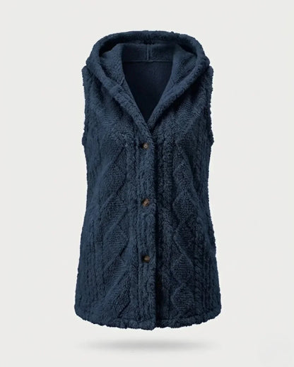 Evanna | Hooded Sleeveless Vest