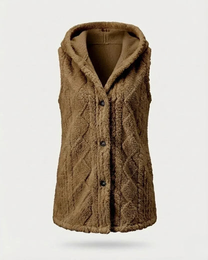 Evanna | Hooded Sleeveless Vest