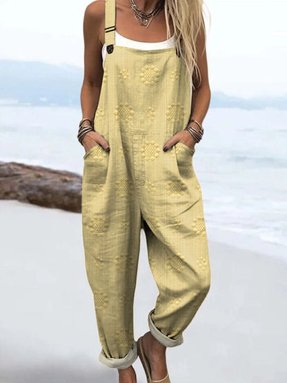Freja | Relaxed Pattern Jumpsuit