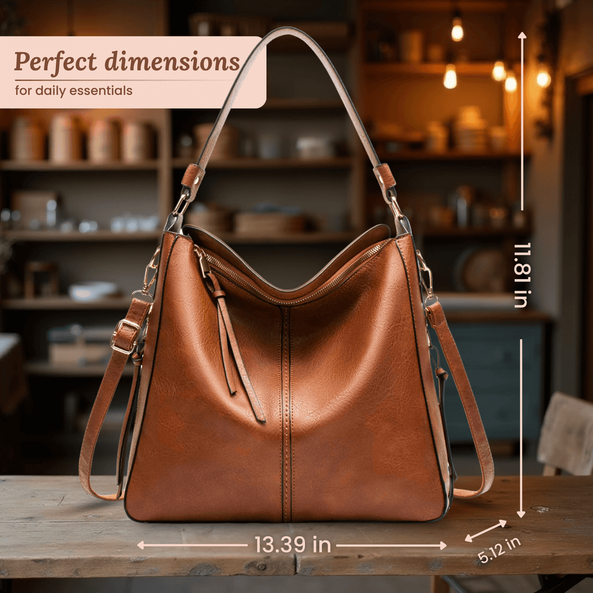 Aurora’s Convertible Hobo | Shoulder Bag