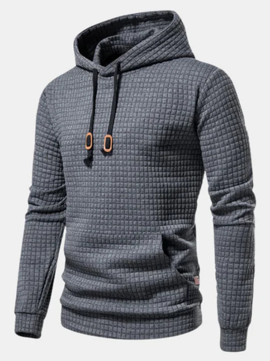 Asher | Waffle-Knit Signature Hoodie