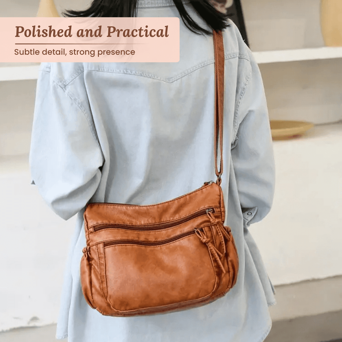 Federica’s Multi Pocket | Shoulder Bag