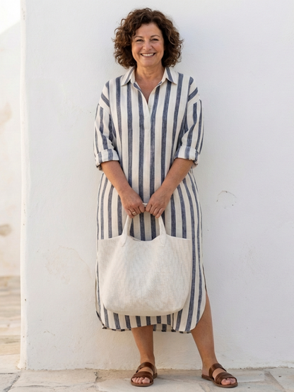 Naomi | Striped Dress
