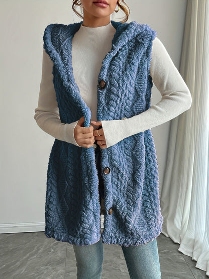 Evanna | Hooded Sleeveless Vest