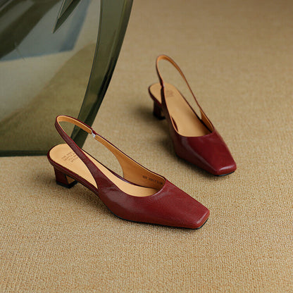 Ersa | Genuine Leather Slingbacks