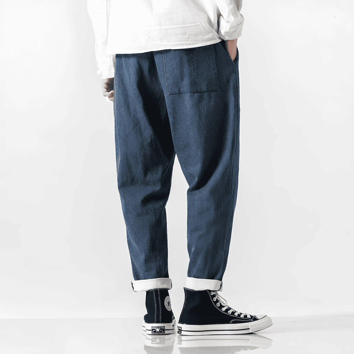 Kaizen | Relaxed Denim Pants