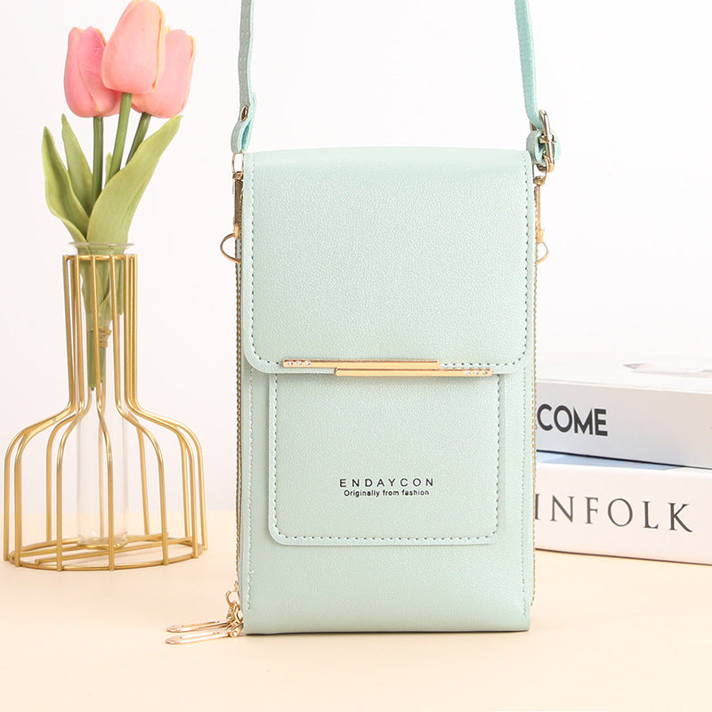 AVERA - Stylish Mobile Phone Messenger Bag with Touch Screen