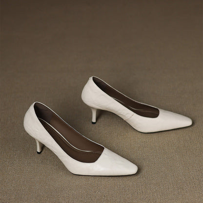 Zala | Genuine Leather Heels