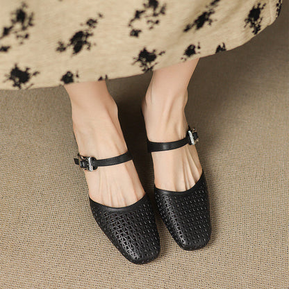 Nilda | Genuine Leather Mules