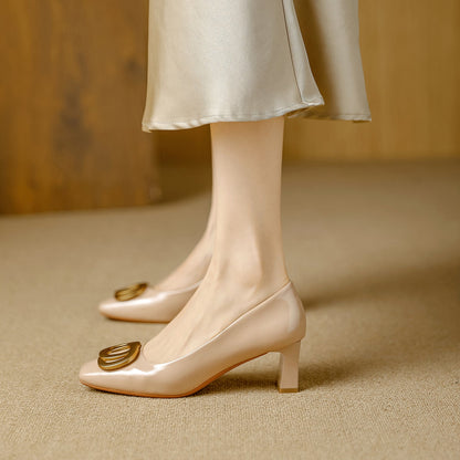 Tyra | Leather Heels