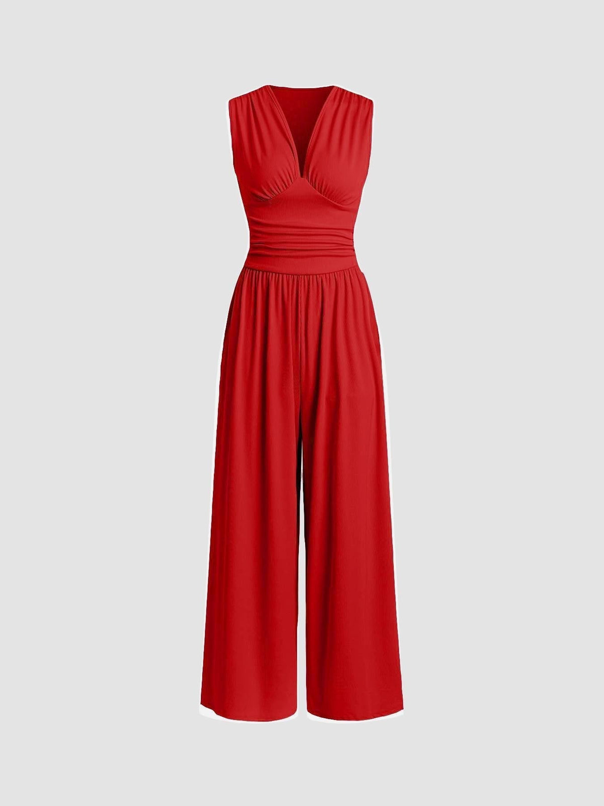 Nolene – Chic Sleeveless Wide-Leg Jumpsuit