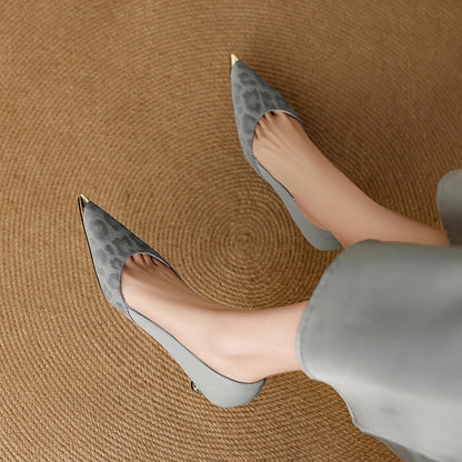 Clair | Genuine Leather Heels