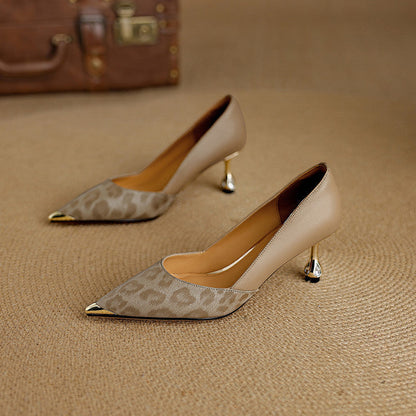 Clair | Genuine Leather Heels
