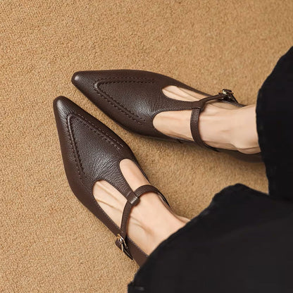 Tirea | Genuine Leather Heels