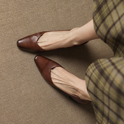 Zila | Genuine Leather Heels