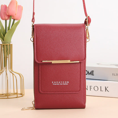 AVERA - Stylish Mobile Phone Messenger Bag with Touch Screen