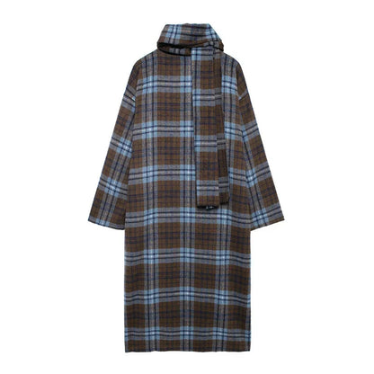 Eleanor | Timeless Plaid Wool Coat
