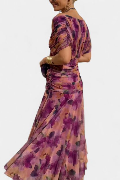Hayden™ Floral V-Neck Maxi Dress