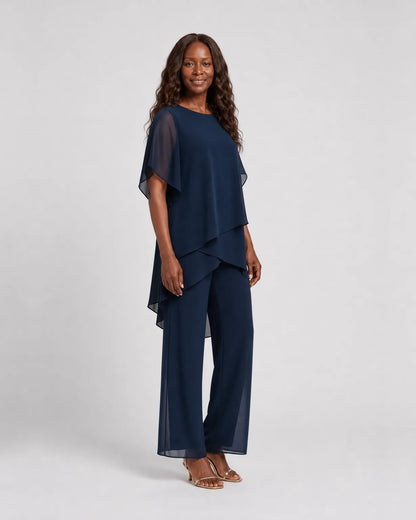 Roxina | Elegant Evening Party Pant Set