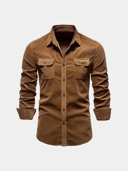 Casual Business Corduroy Shirt - Westrows