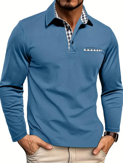 Henri | Long Sleeve Polo Shirt