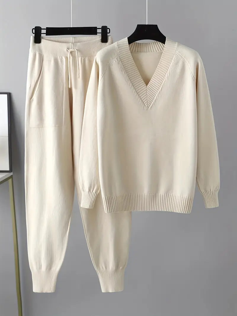 Relaxed Knit Lounge Set