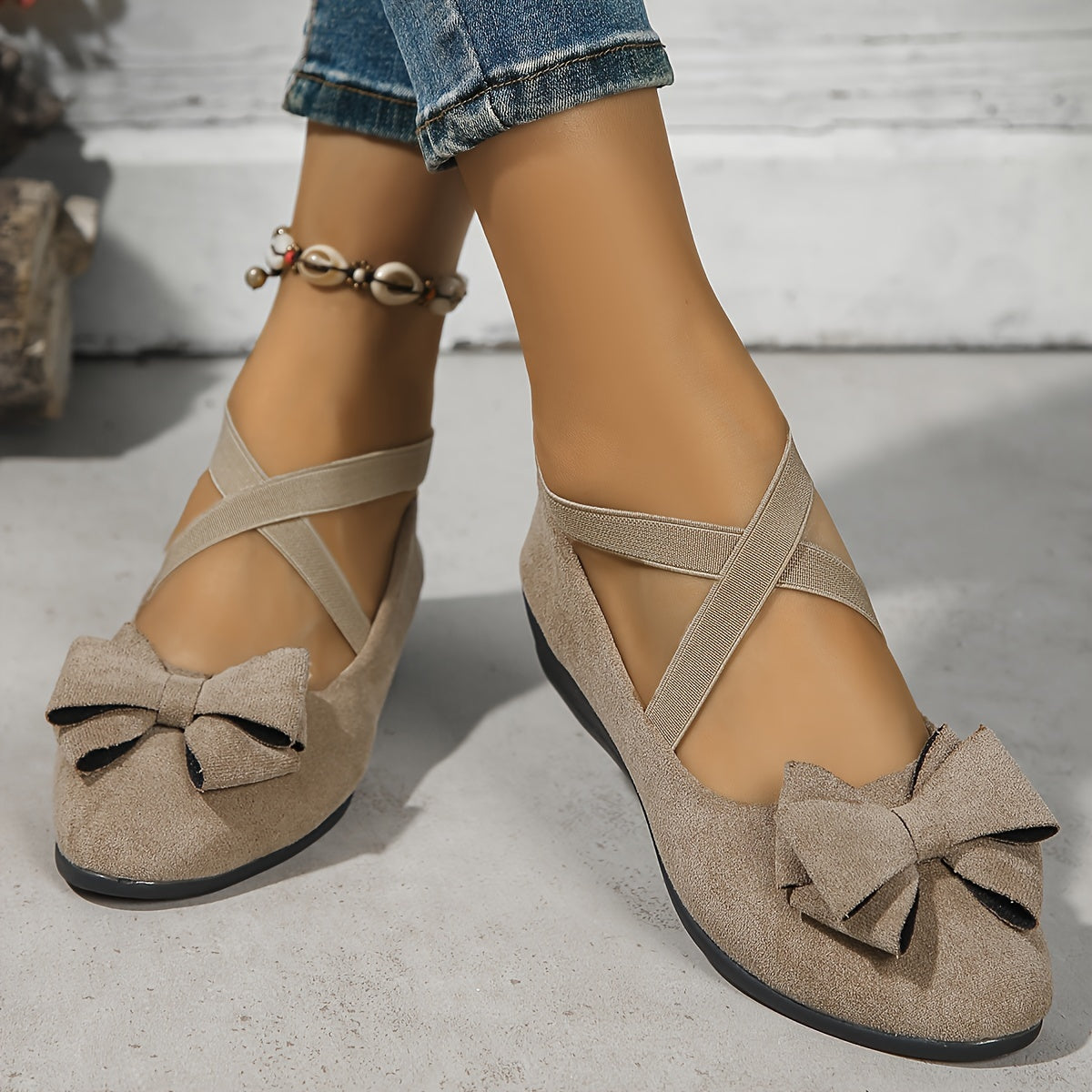 Colette | Comfort Wedge Ballet Flats
