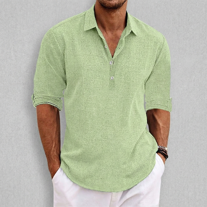 Caleb | Refined Button-Front Classic Shirt