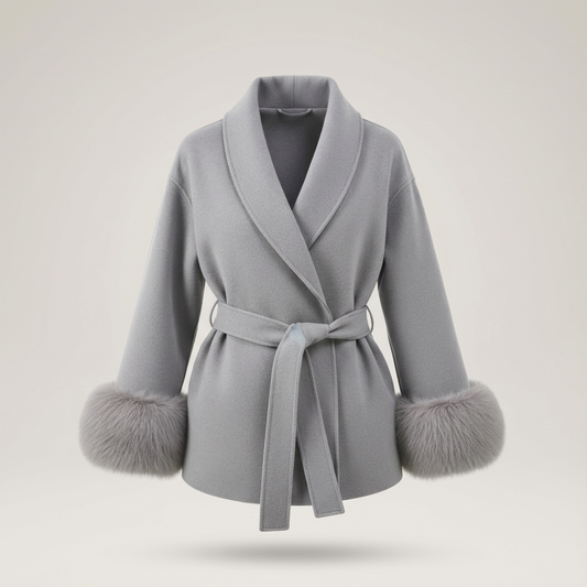 Blair | Elegant Wool Wrap Coat