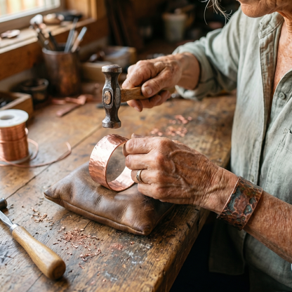 Petal Copper Bracelet