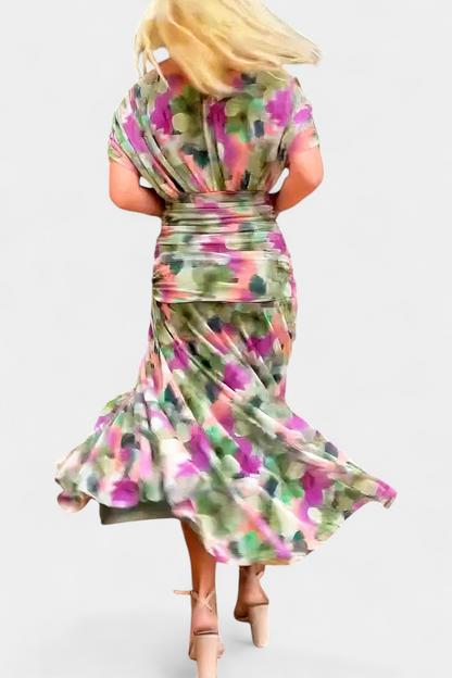 Hayden™ Floral V-Neck Maxi Dress