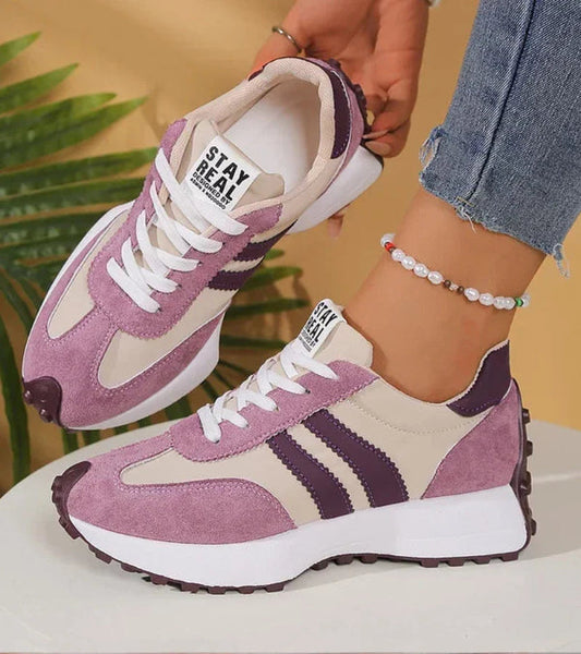 Babs | Comfortable Trendy Sneakers with Stable Sole