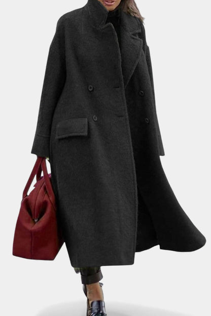 Josephine™ – Long Double-Breasted Coat