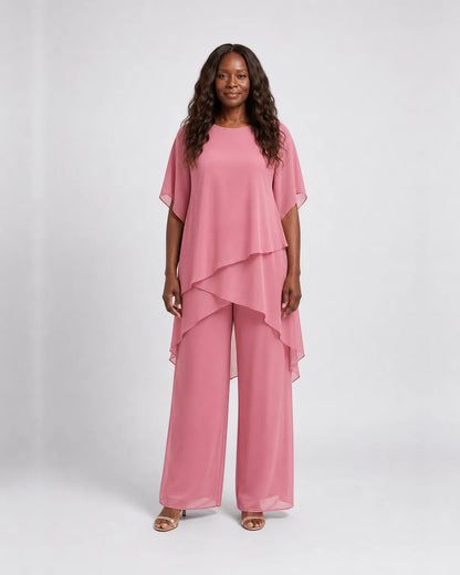 Roxina | Elegant Evening Party Pant Set