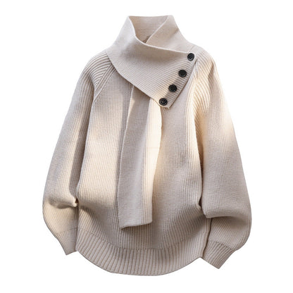 Marilee | Cozy Scarf-Neck Sweater