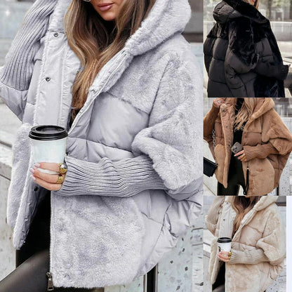 Marcelle | Elegant Faux Fur Puffer Jacket