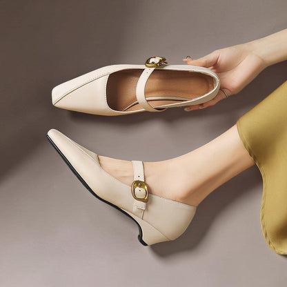 Zorae | Paneled Mary Jane Heel